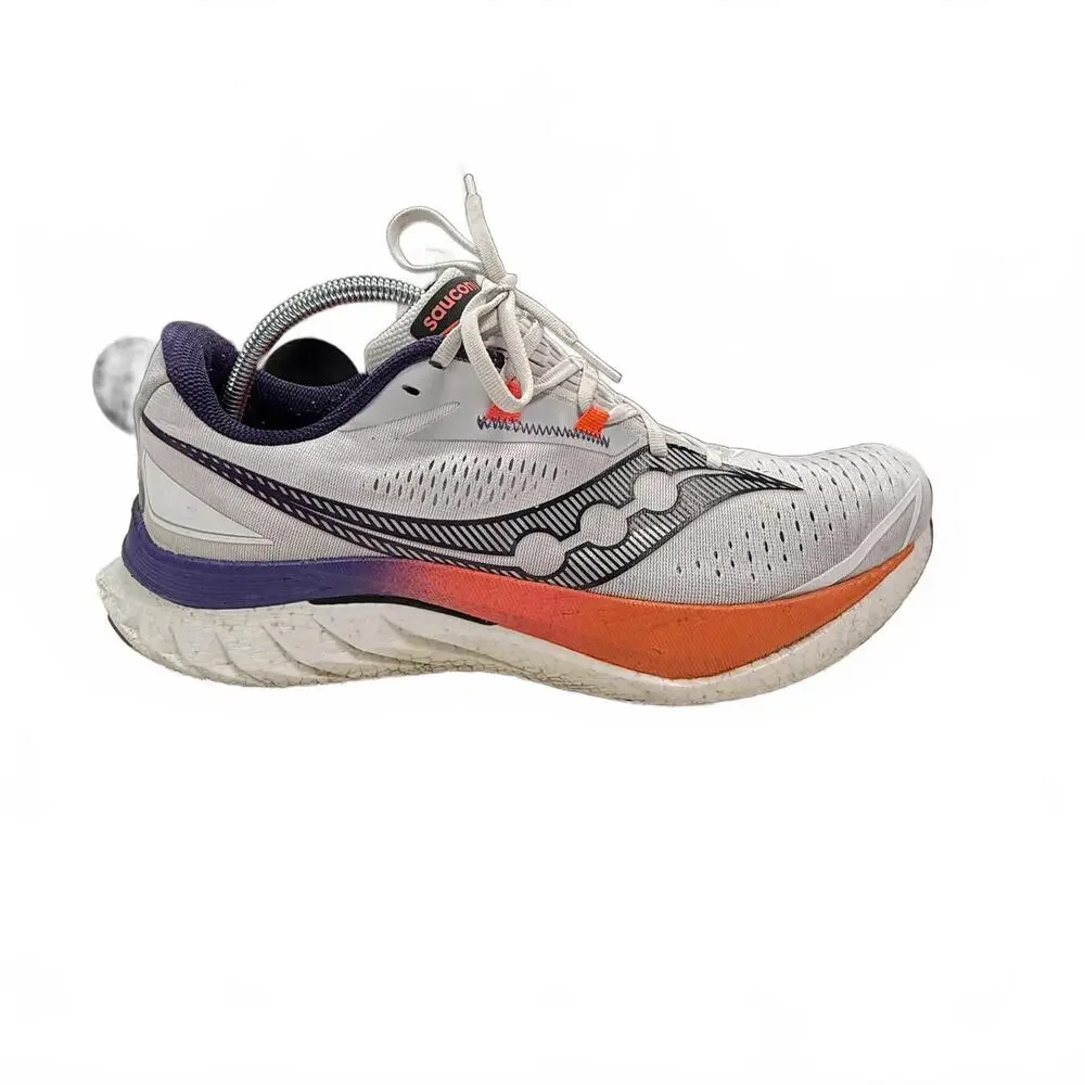 Saucony Men's Running Sneakers - White,‎ Orange, Purple